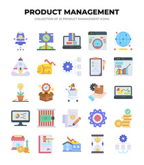 Product Management Icons. 25 Essential Icons for Business Planning and Strategy