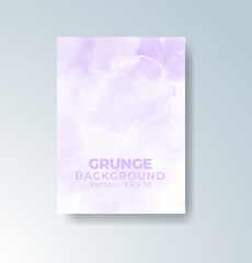Fototapeta premium Cards with watercolor background. Design for your cover, date, postcard, banner, logo.
