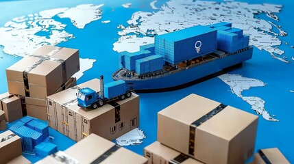 Overview of innovative global logistics network applications.