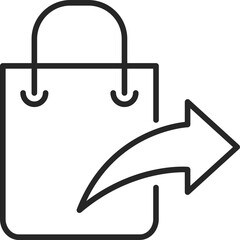 Share Vector Icon Stock Illustration