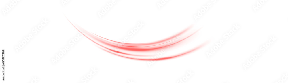 Canvas Prints red neon rays png vector abstract background – futuristic speed lines, glowing technology light trai