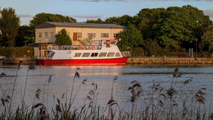 Red White Boat Corrib River