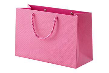 pink shopping bag