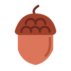 Acorn Vector Design Icon Style