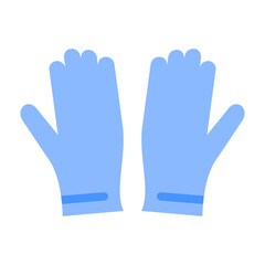 Medical Glove Vector Design Icon Style