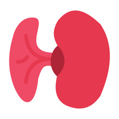 Kidney Vector Design Icon Style
