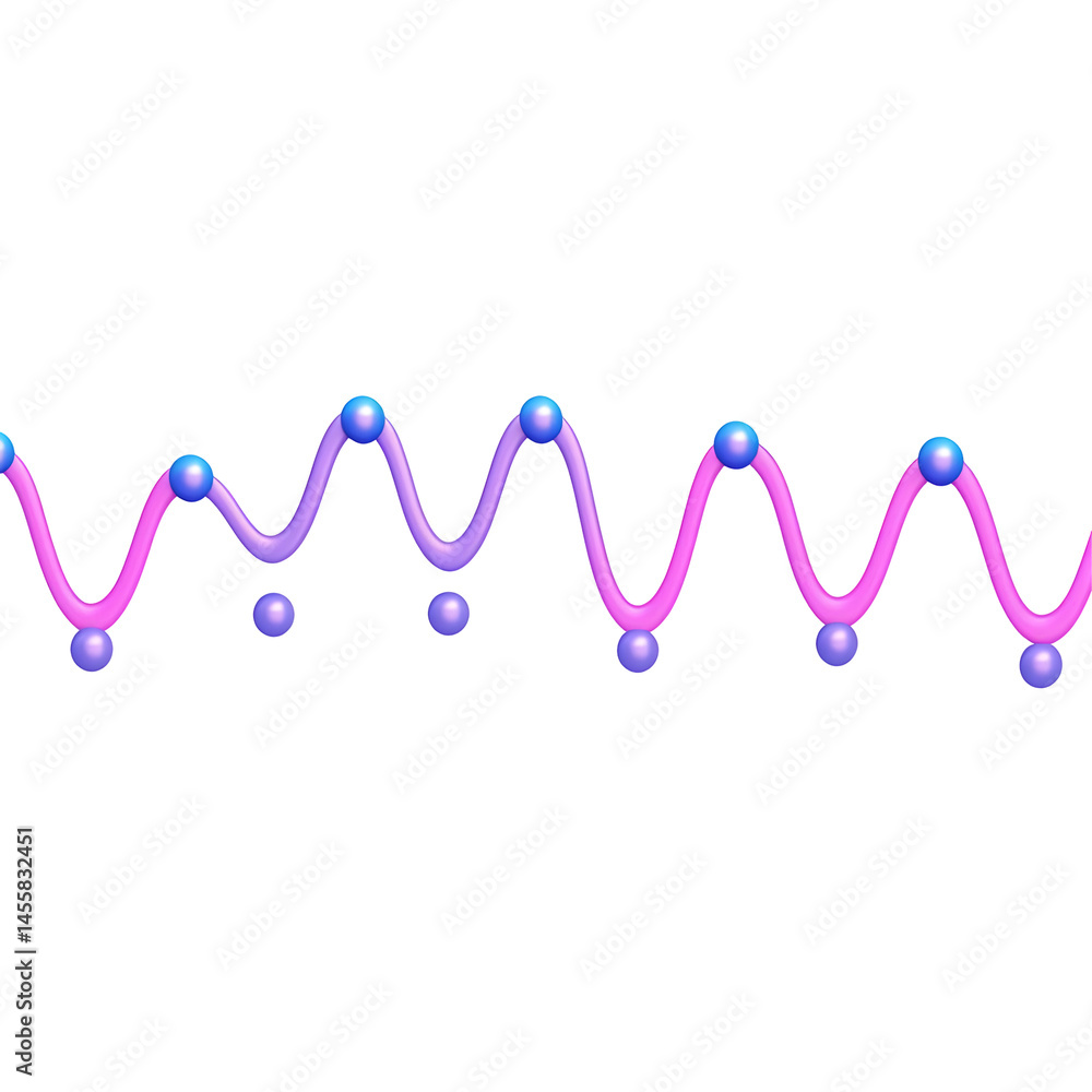 Poster colorful line graph with multiple data lines comparing trends