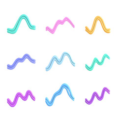 Colorful Line Graphs Displaying Trends and Comparisons in Data