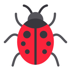 Ladybug Vector Design Icon Style