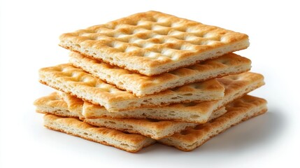 Stack of crispy crackers (1)