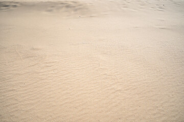 Obraz premium Top view of Fine sand texture natural background Summer and travel background. High quality background