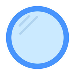 Mirror Vector Design Icon Style