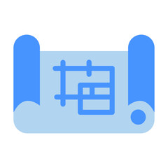 Blueprint Vector Design Icon Style