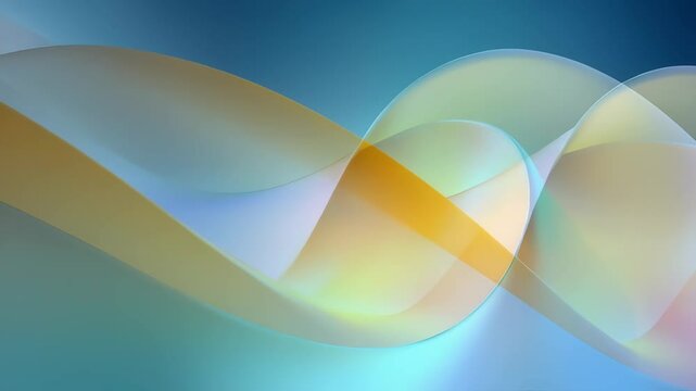 Abstract pastel waves shifting under soft light