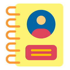 Profile Vector Design Icon Style