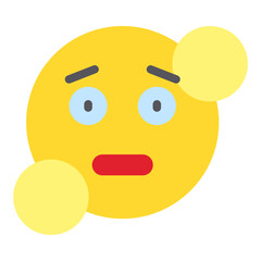 Surprised Vector Design Icon Style