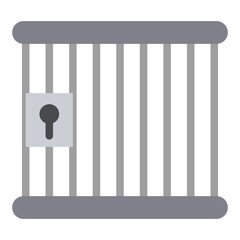 Jail Vector Design Icon Style