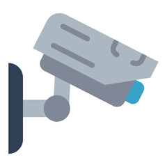 Security Camera Vector Design Icon Style