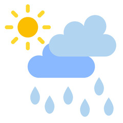 Drizzle Vector Design Icon Style