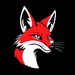 red fox head