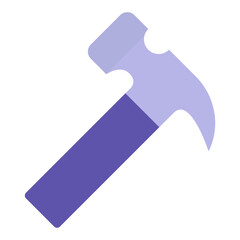 Hammer Vector Design Icon Style