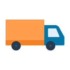 Delivery Truck Vector Design Icon Style