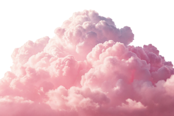 pink clouds in the sky