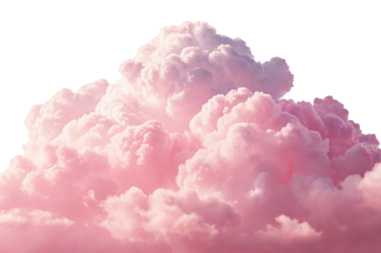 pink clouds in the sky