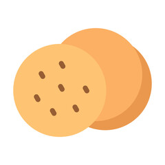 Biscuits Vector Design Icon Style