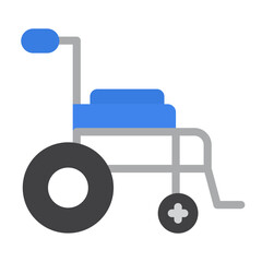Wheelchair Vector Design Icon Style