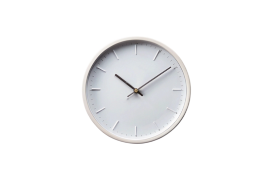 clock isolated on white - Powered by Adobe