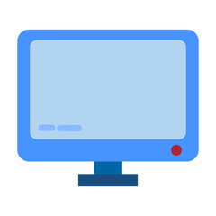 Monitor Vector Design Icon Style