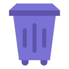Trash Bin Vector Design Icon Style