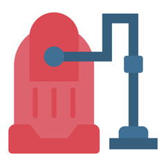 Vacuum Cleaner Vector Design Icon Style