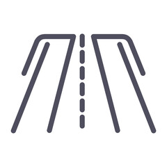 Highway Vector Design Icon Style