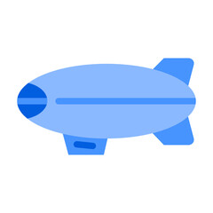 Zeppelin Vector Design Icon Style © Circlon