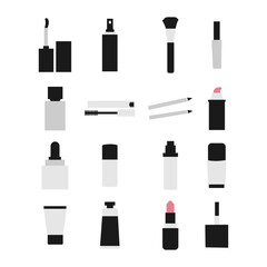 Makeup Icon Minimalist Sheet Design