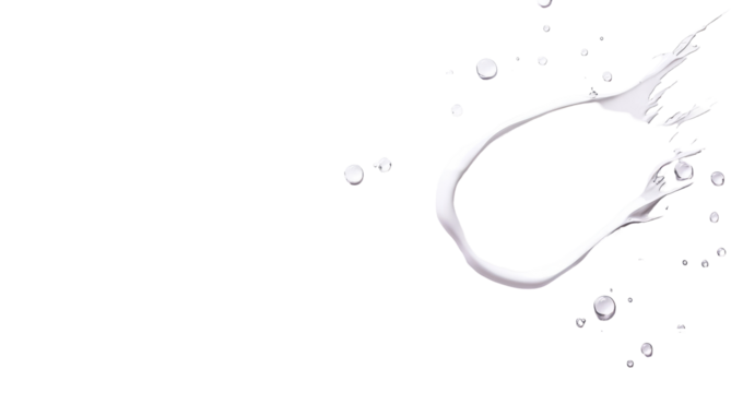 Abstract liquid splash graphic - Powered by Adobe