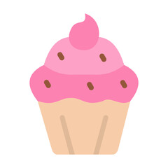 Cupcake Vector Design Icon Style