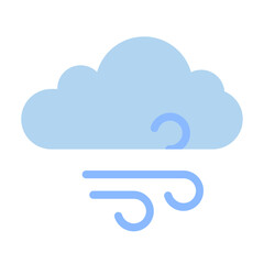 Dust Storm Vector Design Icon Style