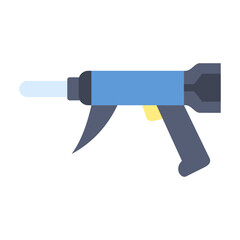 Caulking Gun Vector Design Icon Style