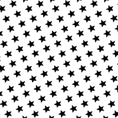 seamless background with stars