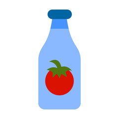 Tomato Sauce Vector Design Icon Style