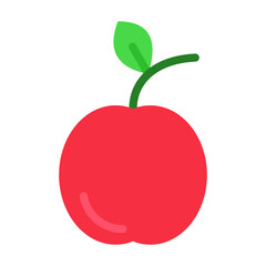 Apple Vector Design Icon Style