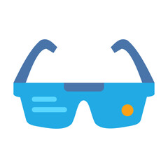 Smart Glasses Vector Design Icon Style