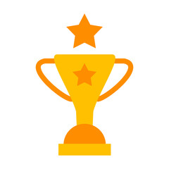 Trophy Vector Design Icon Style