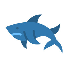 Shark Vector Design Icon Style
