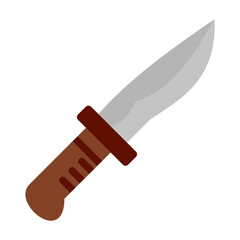 Wild Knife Vector Design Icon Style