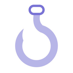 Obraz premium Hook Vector Design Icon Style