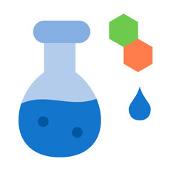 Chemical Vector Design Icon Style